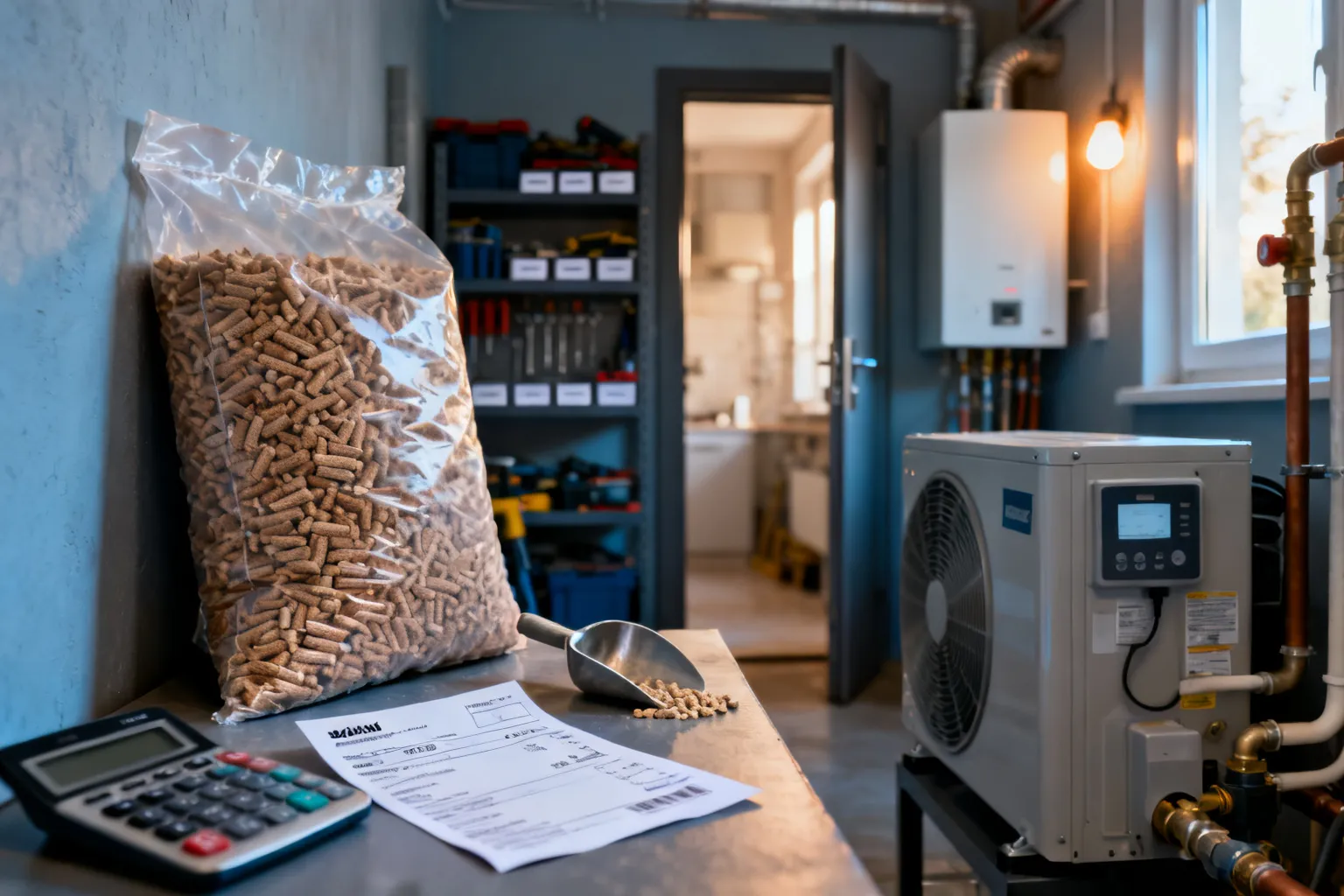 Koszt ogrzewania domu: pellet drożeje, pompa ciepła najtańsza