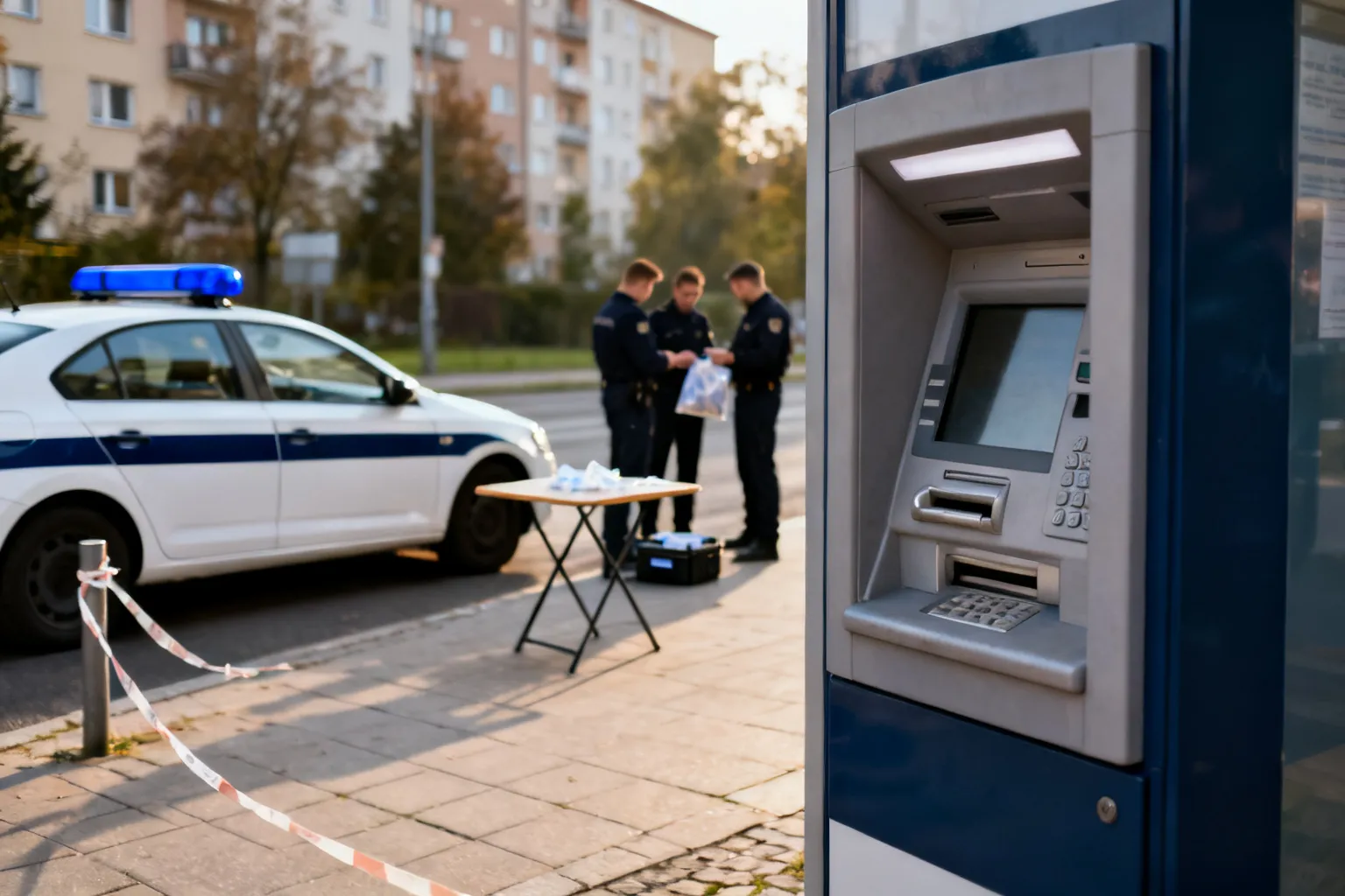Mokotów: troje zatrzymanych w sprawie oszustw przy bankomatach