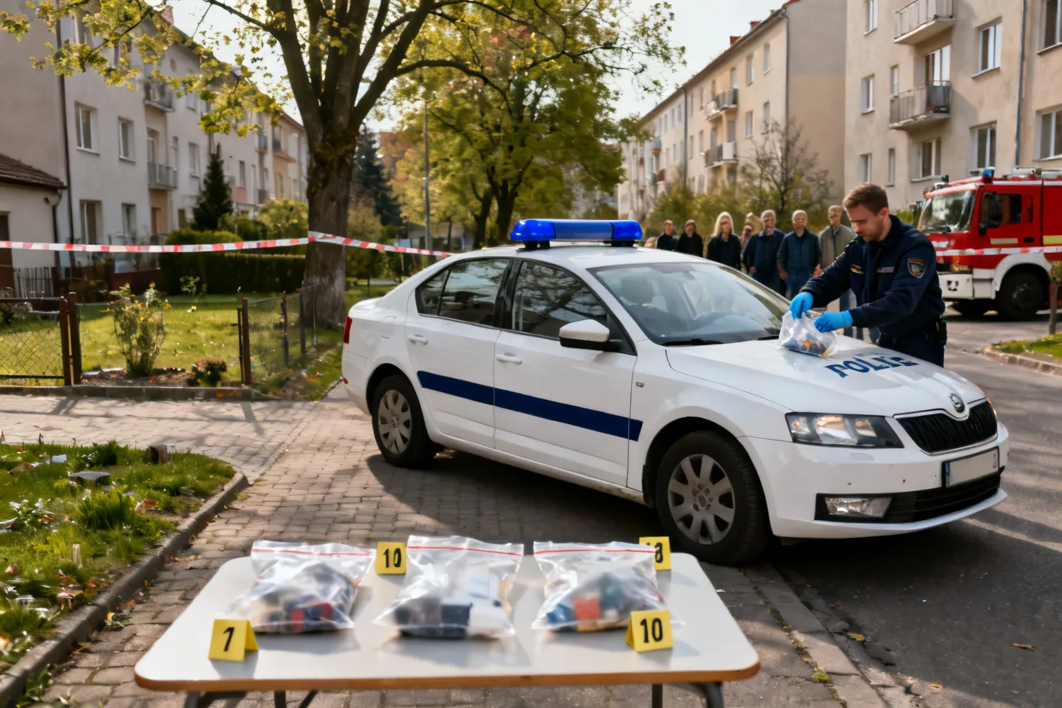 16-latek zatrzymany w Warszawie. Zabezpieczono arsenał niebezpiecznych przedmiotów
