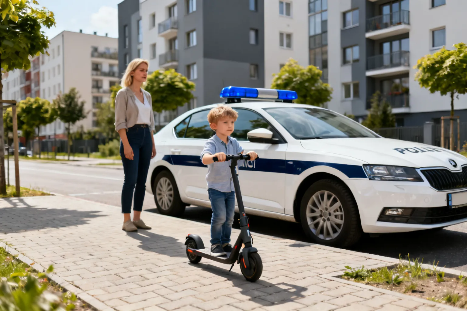 1000 zł mandatu za udostępnienie dziecku pojazdu elektrycznego — Wilanów