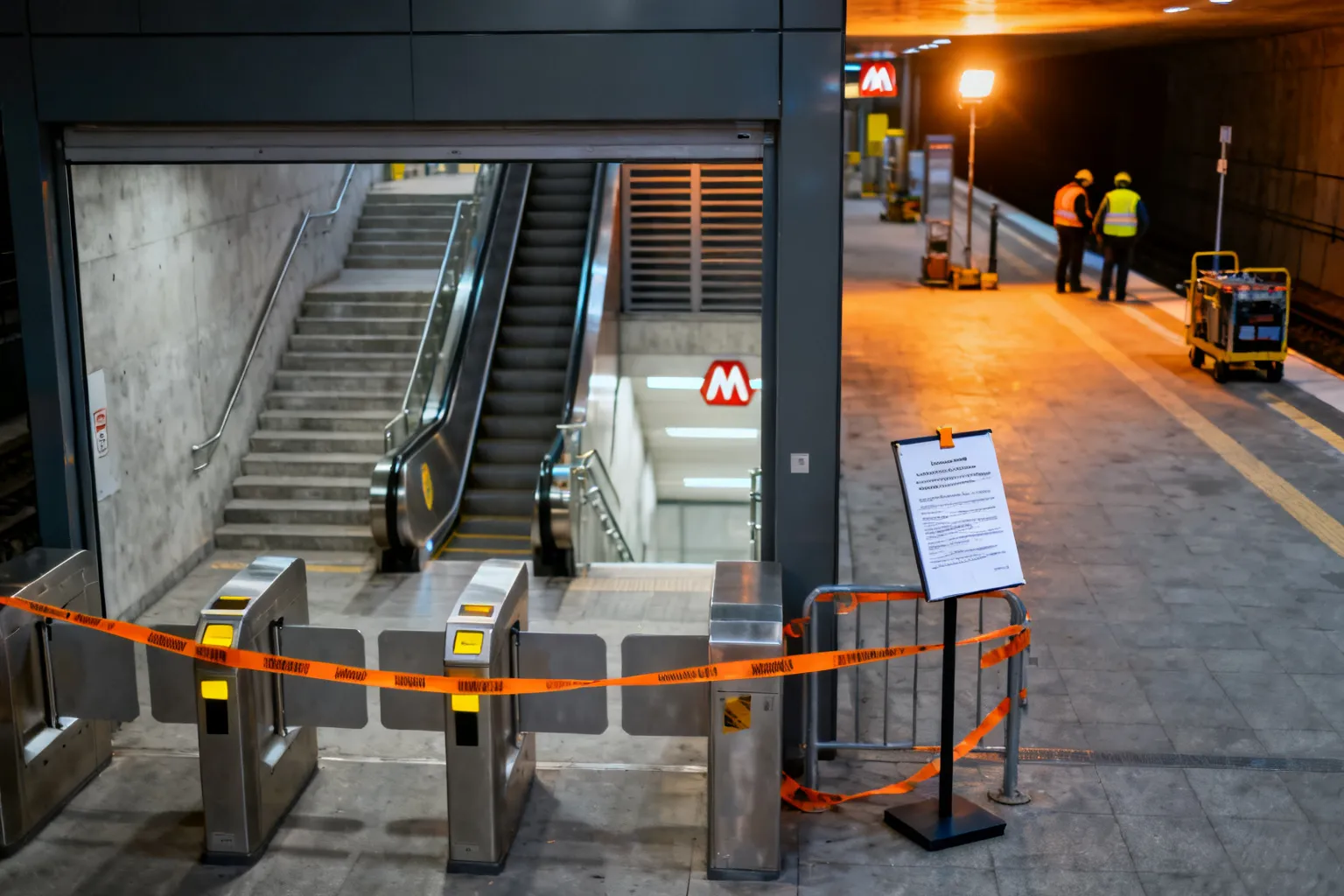 Zamknięcie stacji Bemowo i Ulrychów — metro M2 nie dojedzie przez 9 dni
