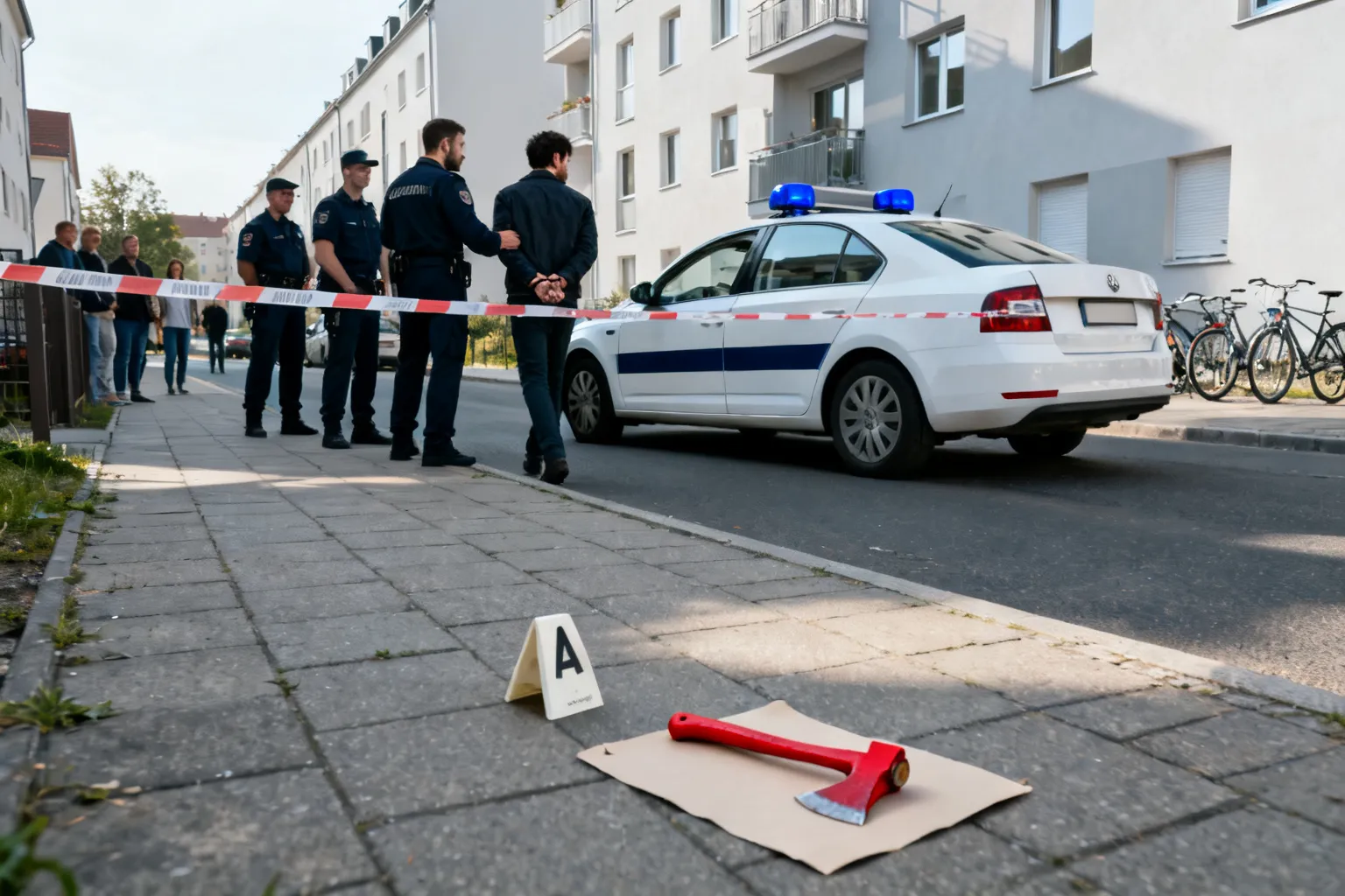 Warszawa: rozpoznano i zatrzymano mężczyznę wymachującego siekierą