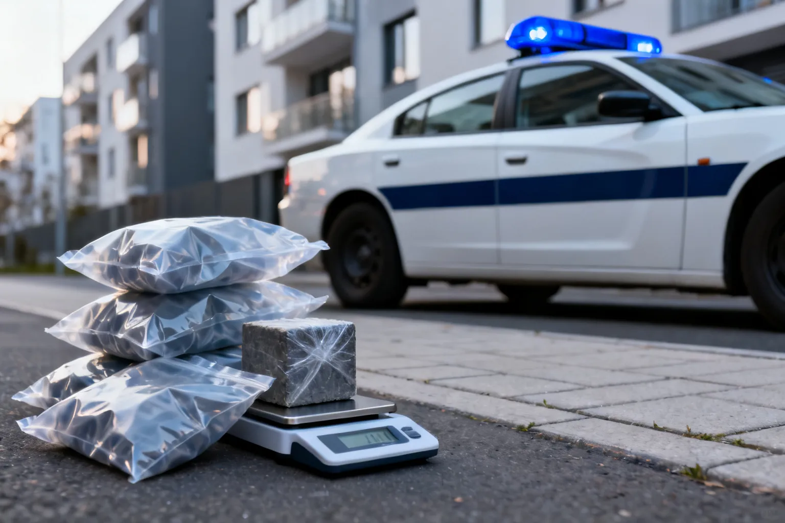 Narkotyki na Włochach: zabezpieczono blisko 1,2 kg