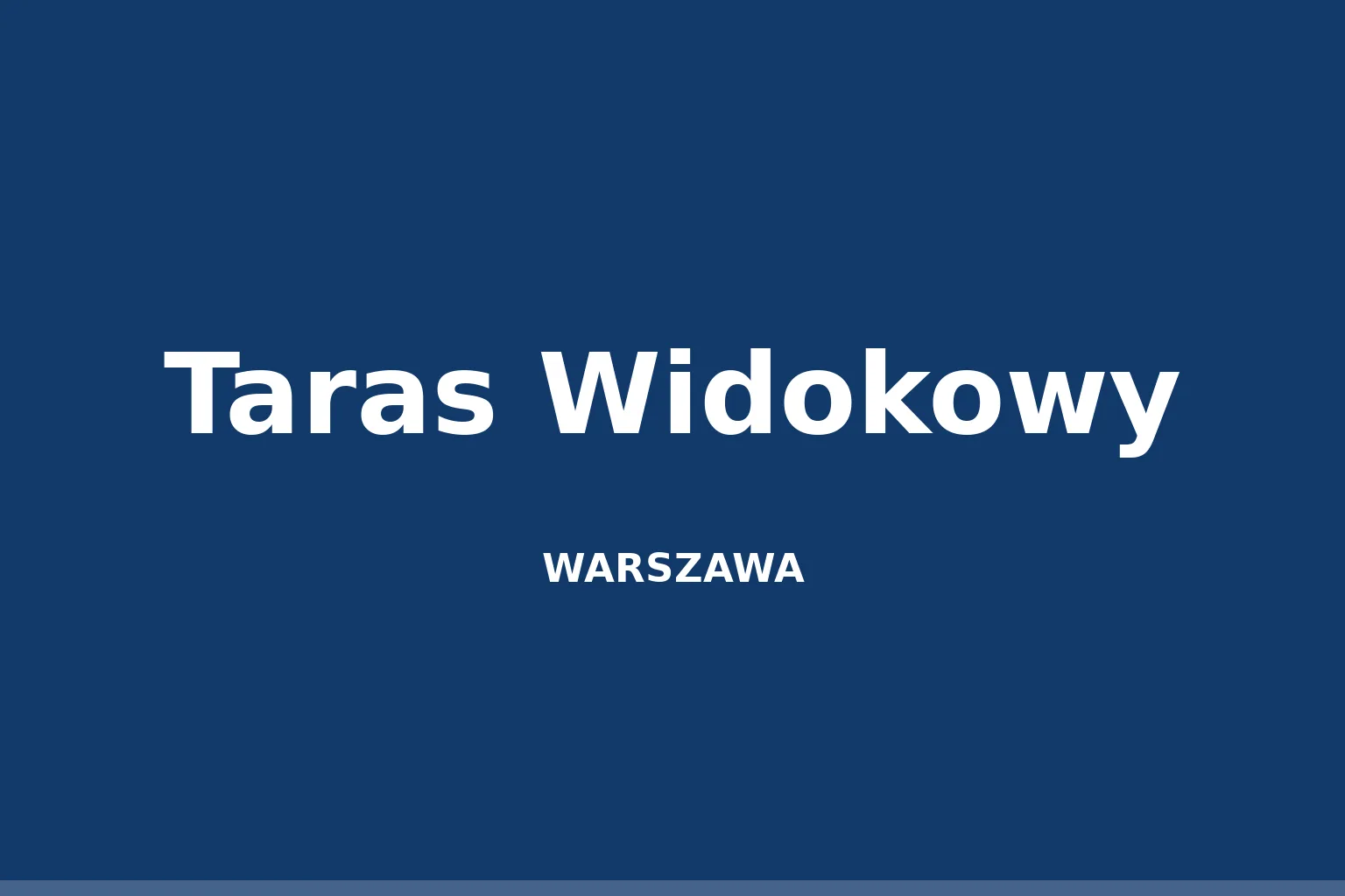 Taras Widokowy