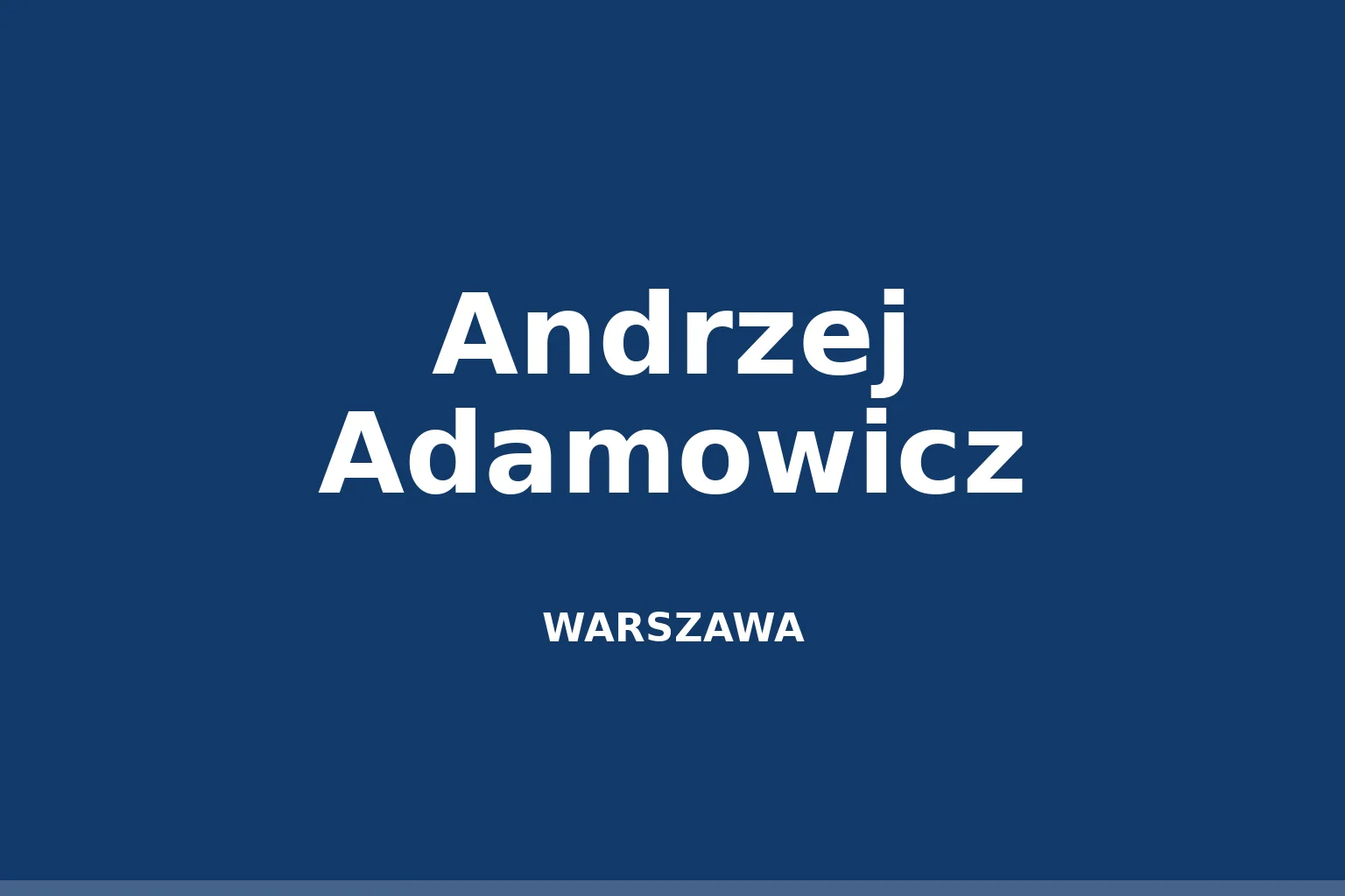 Andrzej Adamowicz (pułkownik)