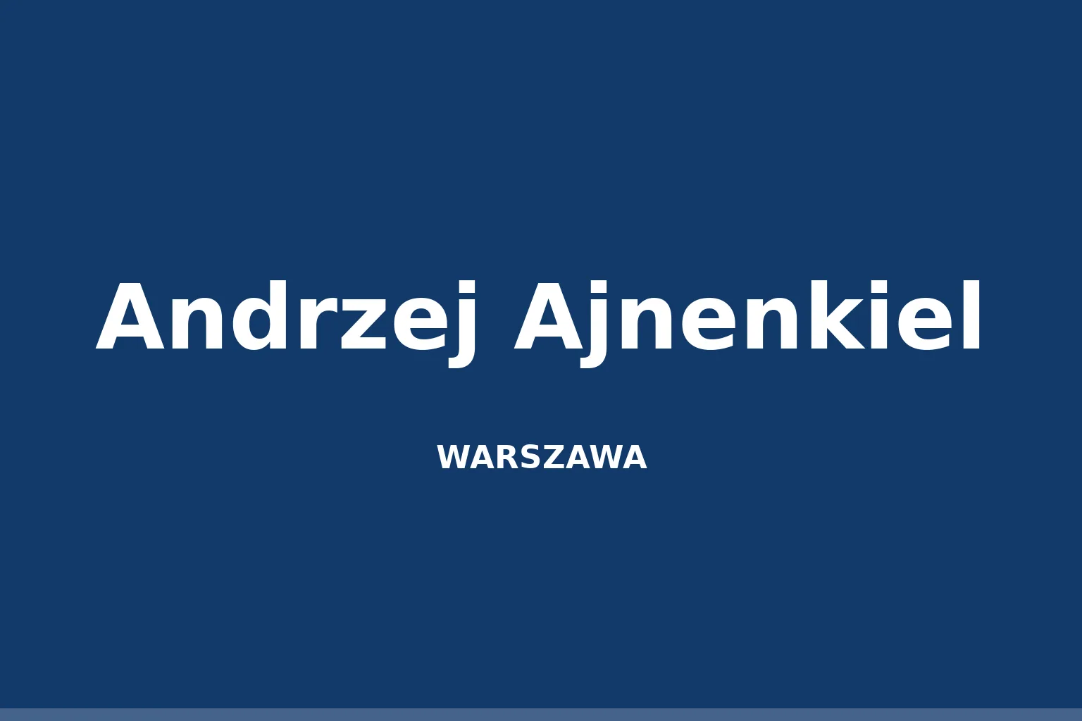 Andrzej Ajnenkiel