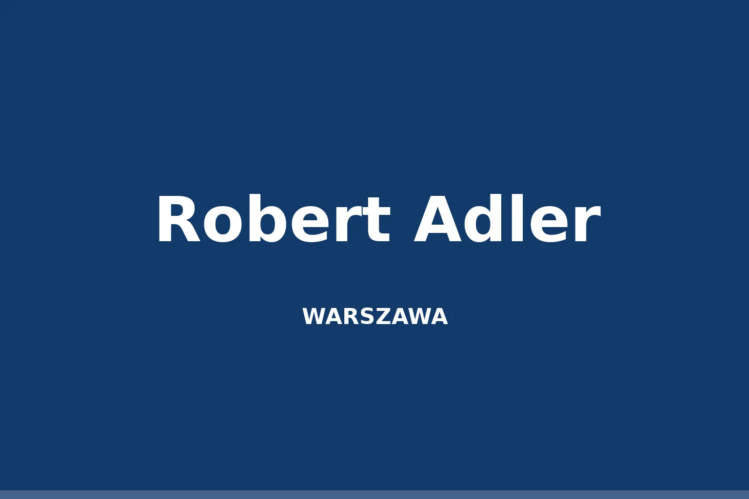 Robert Adler (rysownik)
